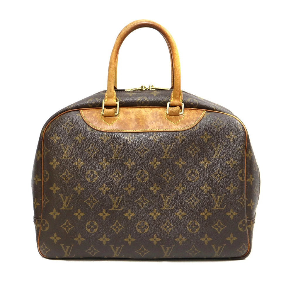 Louis Vuitton Brown Deauville Bag Tote